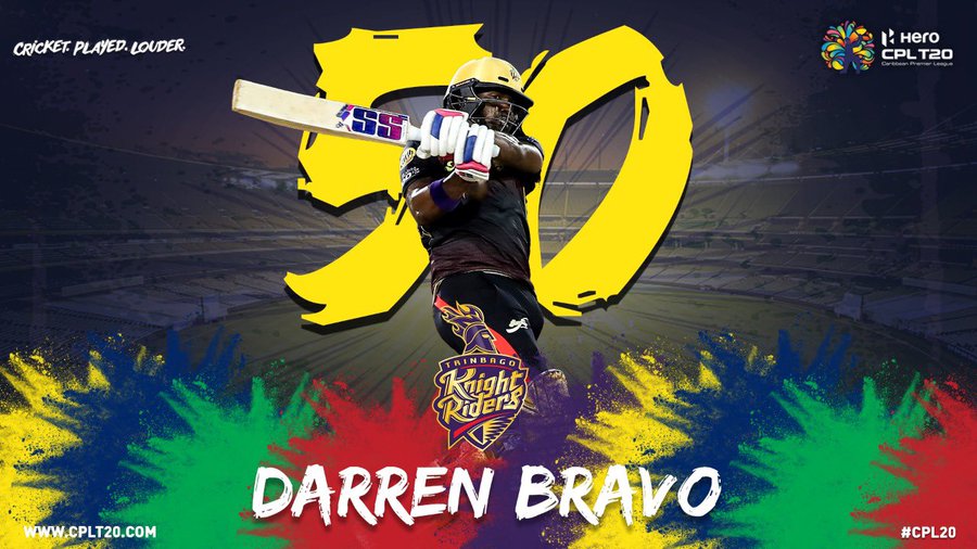 Darren Bravo 54 off 36 Balls vs  Barbados Tridents CPL 2020 Highlights